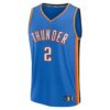 Shai Gilgeous Alexander Oklahoma City Thunder Player Jersey - Icon Edition - Blue, Limited Replica Fan Edition