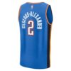 Shai Gilgeous Alexander Oklahoma City Thunder Player Jersey - Icon Edition - Blue, Limited Replica Fan Edition