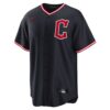 Shane Bieber Cleveland Guardians Alternate Replica Jersey - Navy, Limited Replica Fan Edition