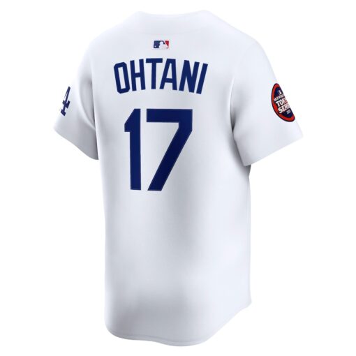 Shohei Ohtani Los Angeles Dodgers 2025 MLB World Tour Tokyo Series Home Limited Player Jersey – White, Limited Replica Fan Edition