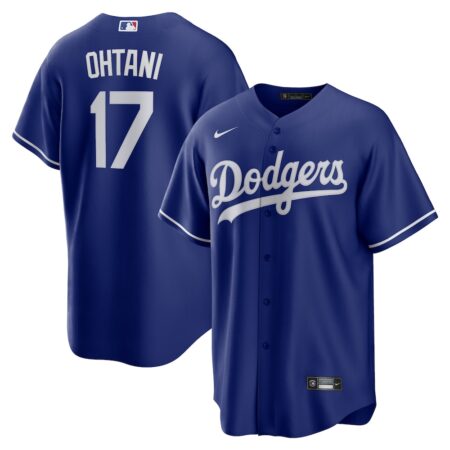 Shohei Ohtani Los Angeles Dodgers Alternate 2 Replica Jersey – Royal, Limited Replica Fan Edition