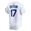 Shohei Ohtani Los Angeles Dodgers Home Limited Player Jersey - White, Limited Replica Fan Edition