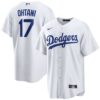 Shohei Ohtani Los Angeles Dodgers Home Replica Player Jersey - White, Limited Replica Fan Edition