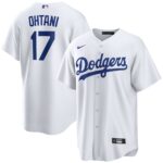 Shohei Ohtani Los Angeles Dodgers Home Replica Player Jersey - White, Limited Replica Fan Edition