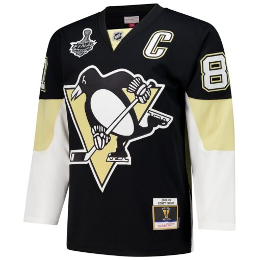 Sidney Crosby Pittsburgh Penguins 2008-09 Power Play Jersey – Black, Limited Replica Fan Edition