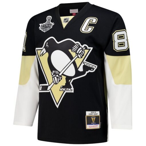Sidney Crosby Pittsburgh Penguins 2008 Power Play Jersey – Black, Limited Replica Fan Edition