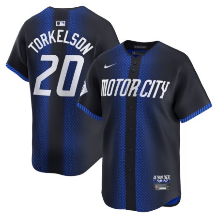 Spencer Torkelson Detroit Tigers 2024 City Connect Limited Jersey – Navy, Limited Replica Fan Edition