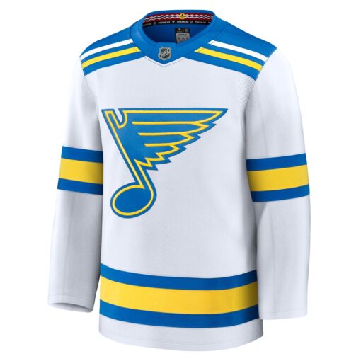 St. Louis Blues Away Premium Jersey – White, Limited Replica Fan Edition