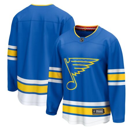 St. Louis Blues Home Breakaway Jersey – Blue, Limited Replica Fan Edition