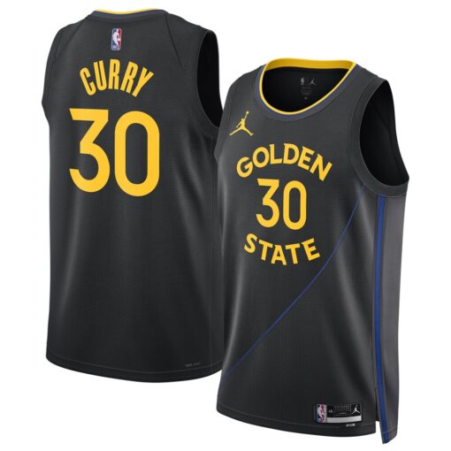 Stephen Curry Golden State Warriors Jordan Unisex 2024/25 Swingman Jersey Statement Edition Black, Limited Replica Fan Edition
