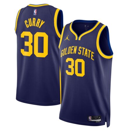 Stephen Curry Golden State Warriors Jordan Unisex Swingman Jersey Statement Edition Navy, Limited Replica Fan Edition