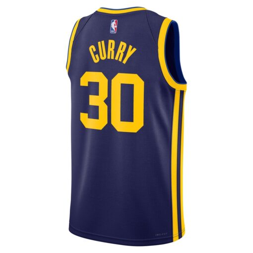 Stephen Curry Golden State Warriors Jordan Unisex Swingman Jersey Statement Edition Navy, Limited Replica Fan Edition