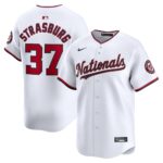 Stephen Strasburg Washington Nationals Home Limited Player Jersey - White, Limited Replica Fan Edition