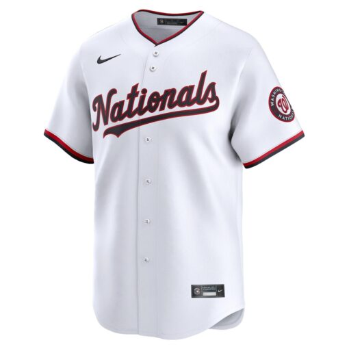Stephen Strasburg Washington Nationals Home Limited Player Jersey – White, Limited Replica Fan Edition