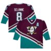 Teemu Selanne Anaheim Ducks 1996 Power Play Jersey - Purple, Limited Replica Fan Edition