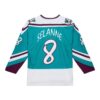 Teemu Selanne Anaheim Ducks Mitchell Ness 1995-96 Power Play Jersey - Teal, Limited Replica Fan Edition