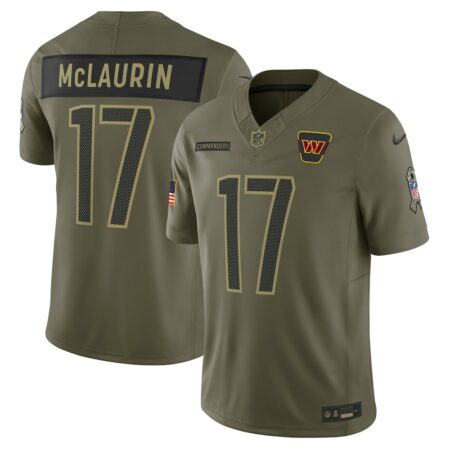 Terry McLaurin Washington Commanders Limited Jersey – Olive, Limited Replica Fan Edition