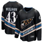 Tom Wilson Washington Capitals 50th Anniversary Breakaway Jersey - Black, Limited Replica Fan Edition