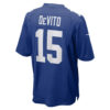 Tommy DeVito New York Giants Jersey - Royal, Limited Replica Fan Edition