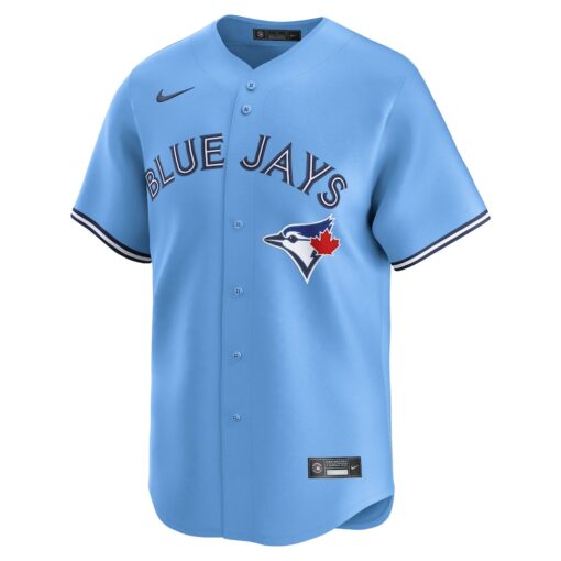 Toronto Blue Jays Alternate Limited Custom Jersey – Light Blue, Limited Replica Fan Edition
