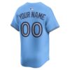 Toronto Blue Jays Alternate Limited Custom Jersey - Light Blue, Limited Replica Fan Edition