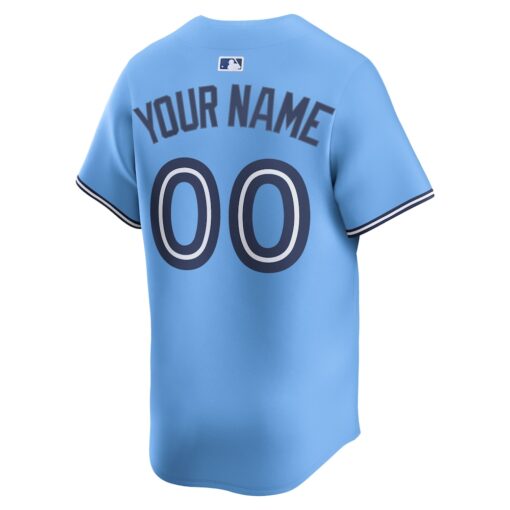 Toronto Blue Jays Alternate Limited Custom Jersey – Light Blue, Limited Replica Fan Edition