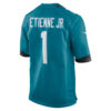 Travis Etienne Jacksonville Jaguars Jersey - Teal, Limited Replica Fan Edition