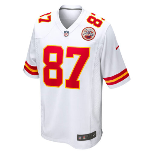 Travis Kelce Kansas City Chiefs Jersey – White, Limited Replica Fan Edition