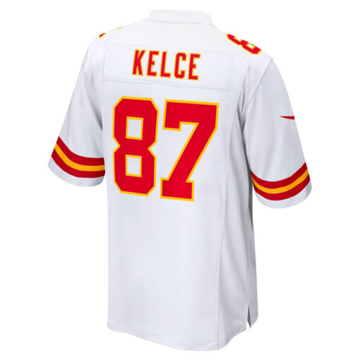 Travis Kelce Kansas City Chiefs Jersey – White, Limited Replica Fan Edition
