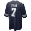 Trevon Diggs Dallas Cowboys Jersey - Navy, Limited Replica Fan Edition