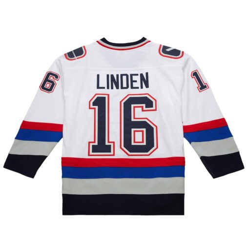 Trevor Linden Vancouver Canucks 2003 Power Play Jersey – White, Limited Replica Fan Edition