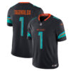 Tua Tagovailoa Miami Dolphins Jersey - Pitch Blue, Limited Replica Fan Edition