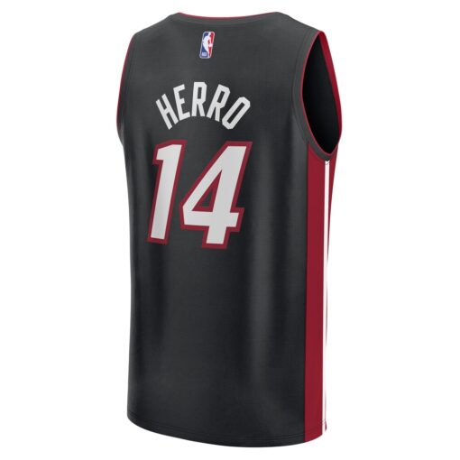 Tyler Herro Miami Heat Player Jersey – Black – Icon Edition, Limited Replica Fan Edition