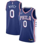 Tyrese Maxey Philadelphia 76ers Swingman Jersey Icon Edition - Royal, Limited Replica Fan Edition