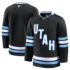 Utah Mammoth Home Premium Jersey - Black, Limited Replica Fan Edition