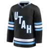 Utah Mammoth Home Premium Jersey - Black, Limited Replica Fan Edition
