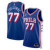 V. J. Edgecombe Philadelphia 76ers Unisex 2025 NBA Draft First Round Pick Swingman Jersey - Icon Edition - Royal, Limited Replica Fan Edition
