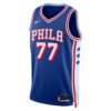 V. J. Edgecombe Philadelphia 76ers Unisex 2025 NBA Draft First Round Pick Swingman Jersey - Icon Edition - Royal, Limited Replica Fan Edition