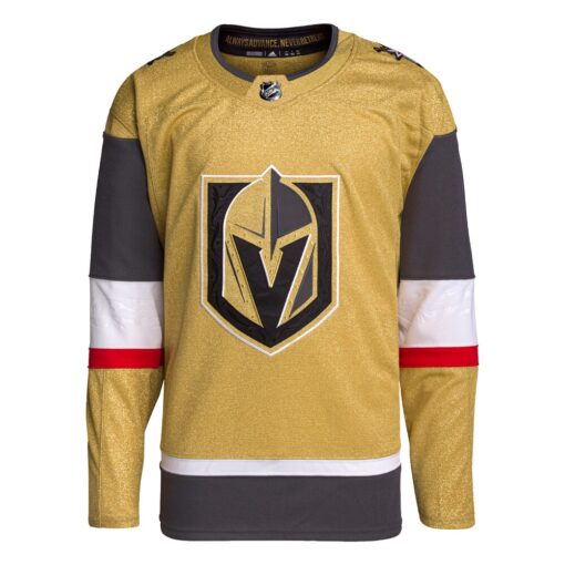 Vegas Golden Knights Home Primegreen Jersey – Gold, Limited Replica Fan Edition