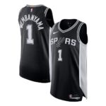 Victor Wembanyama San Antonio Spurs Jersey – Icon Edition – Black, Limited Replica Fan Edition