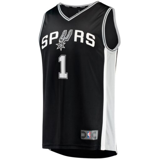 Victor Wembanyama San Antonio Spurs Jersey – Icon Edition – Black, Limited Replica Fan Edition