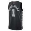 Victor Wembanyama San Antonio Spurs Jordan Unisex Swingman Jersey Statement Edition Black, Limited Replica Fan Edition