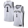 Victor Wembanyama San Antonio Spurs Unisex Swingman Jersey Association Edition White, Limited Replica Fan Edition