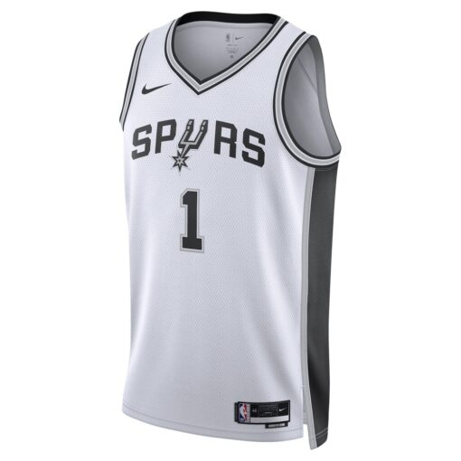 Victor Wembanyama San Antonio Spurs Unisex Swingman Jersey Association Edition White, Limited Replica Fan Edition