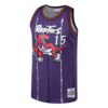 Vince Carter Toronto Raptors Mitchell Ness 1998Hardwood Classics Swingman Jersey Purple, Limited Replica Fan Edition