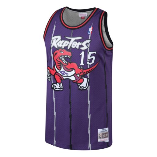 Vince Carter Toronto Raptors Mitchell Ness 1998Hardwood Classics Swingman Jersey Purple, Limited Replica Fan Edition