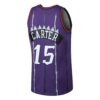 Vince Carter Toronto Raptors Mitchell Ness 1998Hardwood Classics Swingman Jersey Purple, Limited Replica Fan Edition