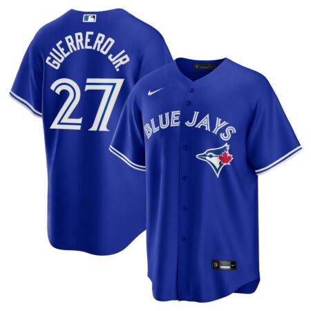 Vladimir Guerrero Jr. Toronto Blue Jays Big & Tall Alternate Replica Player Jersey – Royal, Limited Replica Fan Edition
