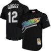 Wade Boggs Tampa Bay Rays Mitchell & Ness Cooperstown Collection 1991 Mesh Batting Practice Jersey - Black, Limited Replica Fan Edition