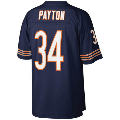 Walter Payton Chicago Bears Mitchell and Ness Legacy Replica Jersey – Navy, Limited Replica Fan Edition